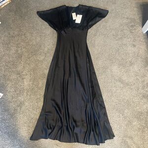 Abercrombie Elegant Black Evening Gown
